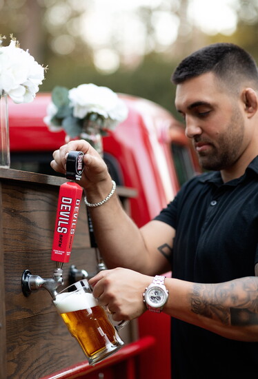 Vetter Vintage Taps: Now Serving Toms River Brewing’s Stick Toss Kölsch-Style Ale, the official beer partnership of the New Jersey Devils.