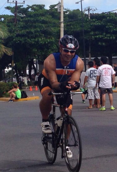 1st Ironman race in Cozumel-2014