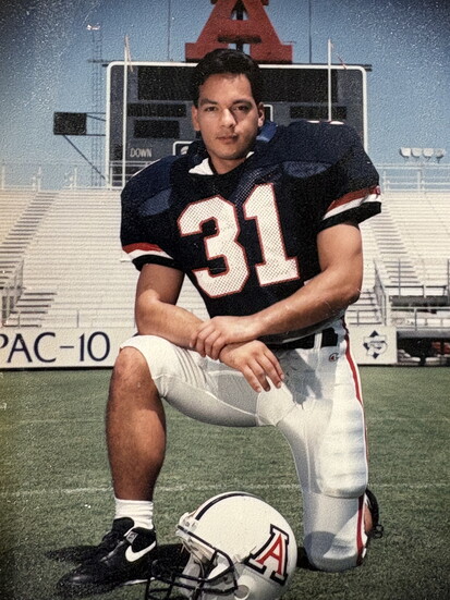 University of Arizona Football. 1989-1994