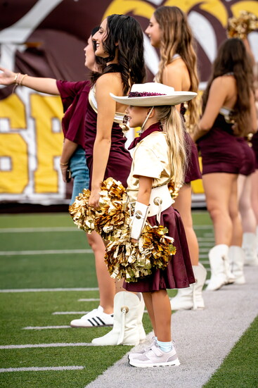 Haleigh Darlington leads a future Hi-Stepper