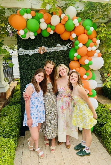 Meg & her girls, Croquet for a Cure 