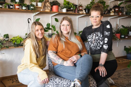 Owners Leah Lear, Grace Noe, and Alisha Capps (left to right)