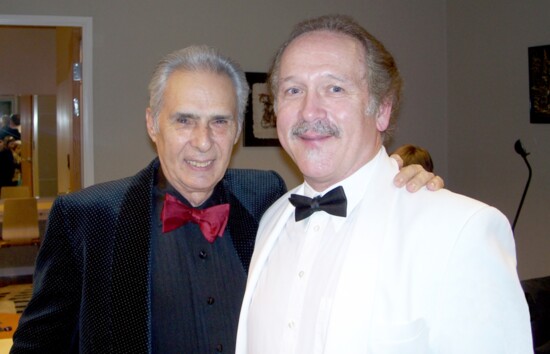 With Bill Conti, a composer who's known for his film scores including Rocky, The Karate Kid, For Your Eyes Only, Dynasty, and The Right Stuff.