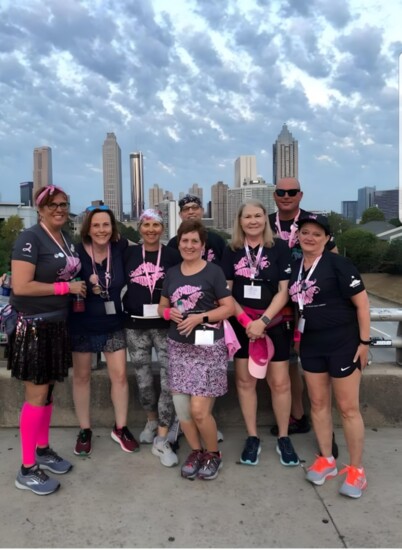 Some of The Mad Girls take part in the Georgia 2-Day Walk. 