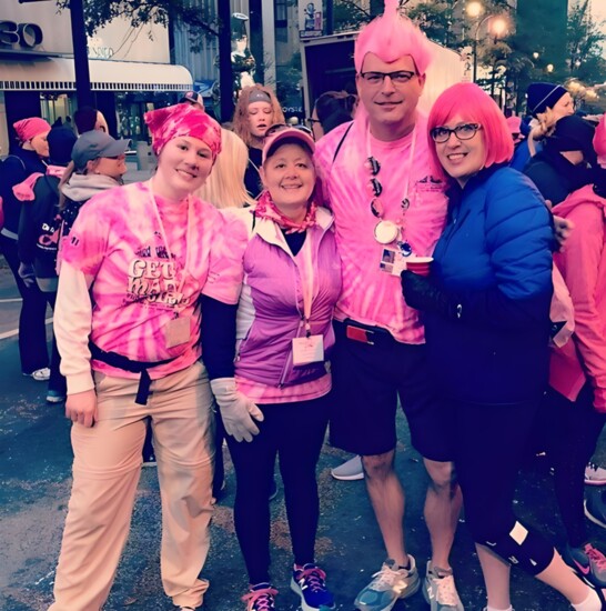 Raising funds and bringing awareness to breast cancer in the Georgia 2-Day Walk.