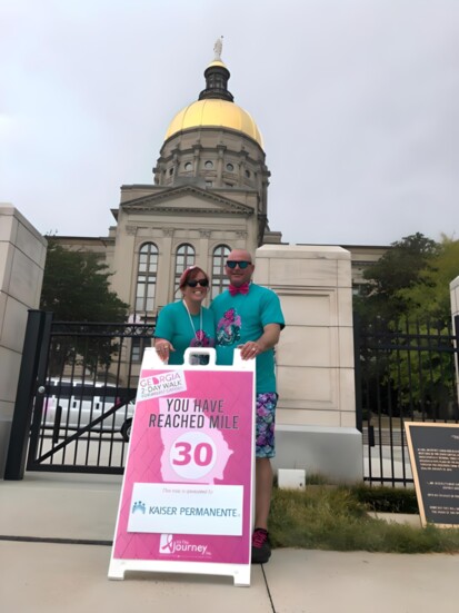 The Mad Italian has participated in the Georgia Alliance for Breast Cancer 2-Day Walk since about 2012.