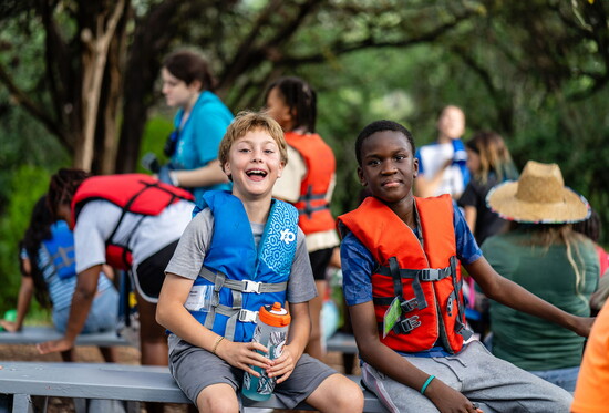 All smiles at Austin Sunshine Camps.