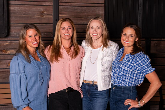 Ashley Edmonds, Meghan Smith, Jenn Linn, Shelley Massey