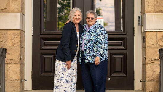 Donna with Sister Lisa Gambacorto