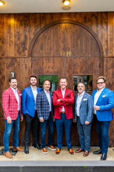 Left to right: Jon Atwood, Kyle Moss, Dean DeCavitte, Paul Moss, John Webb and Shawn Horne.