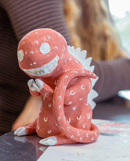 designed by Owen A. & sculpted by Payton F., photo by Sarah Mundy