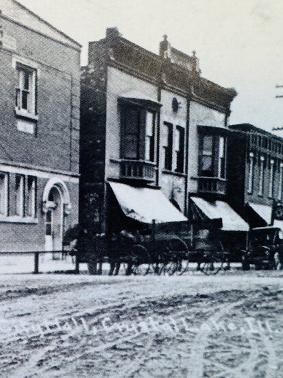 North Main St. - 1906 shortly after Town Hall was built 