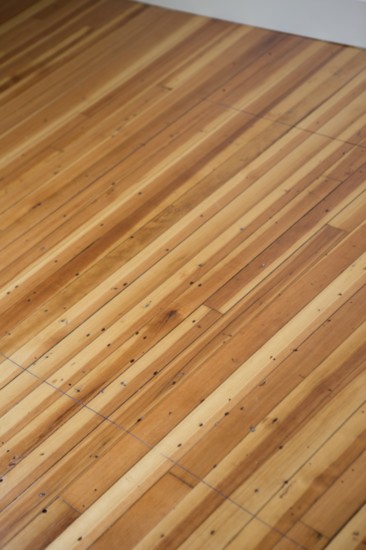 Gorgeous refurbished hardwood floors done by Saloomey Construction, Inc.