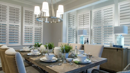 Sunburst’s Polywood® shutters reduce the amount of heat that can transfer through a window.