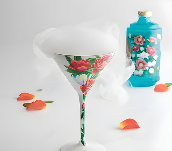 Paradise Mystère, a smoky, multi-sensory cocktail that turns every sip into an experience.