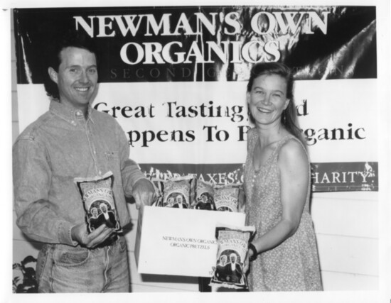 Peter Sheehan and Nell Newman