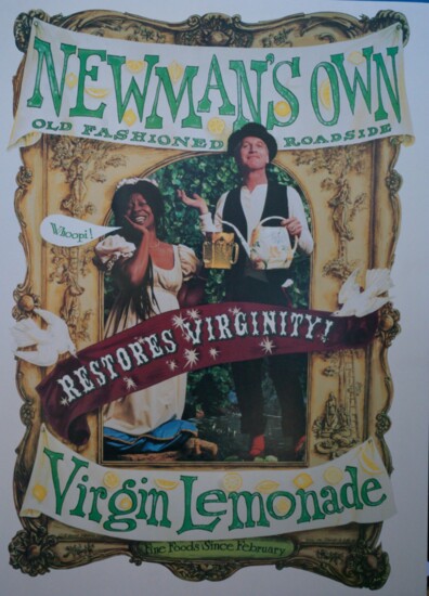 Poster for lemonade, with Whoopi Goldberg.