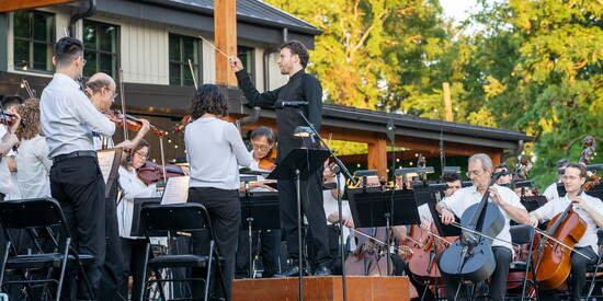 The Nashville Symphony performed a variety of classical music as well as a few showtunes.