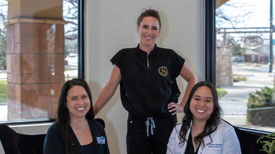 L-R: Jennifer La Borde, Dr. Jenna Nicholson & Dr. Michelle Aueyung