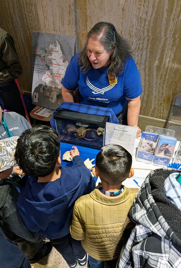 Barbara Brown, an education volunteer