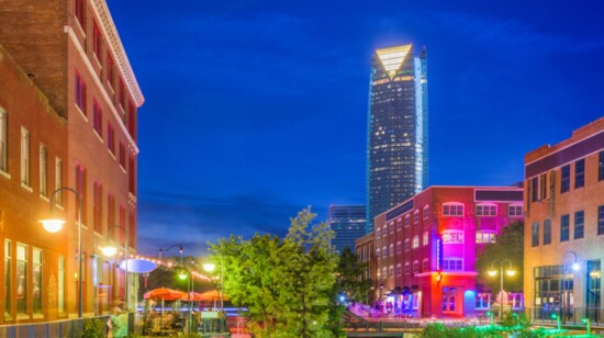 Oklahoma City Bricktown Entertainment District