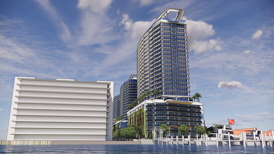 Rendering of The Waterway courtesy of The Starboard Group