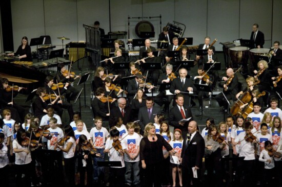 The Norman PHIL offers an educational outreach concert to over 2,000 in the Norman Public Schools so they can experience a live performance.