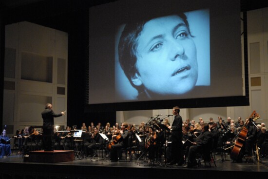 The Norman Philharmonic, along with chorus and soloists, presents Voices of Light, performed with the 1928 silent film The Passion of Joan of Arc.