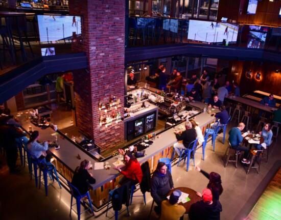The OKC Tap House has proven popular not only with hotel guests, but others seeking a fun atmosphere and good food.