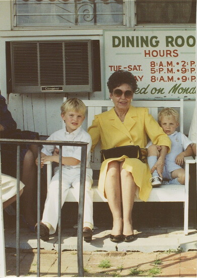 Billie Roy Horton and grandsons Reed and Grant