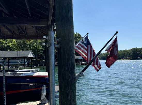 Enjoying the serene waters and lasting friendships during a getaway to Smith Mountain Lake.