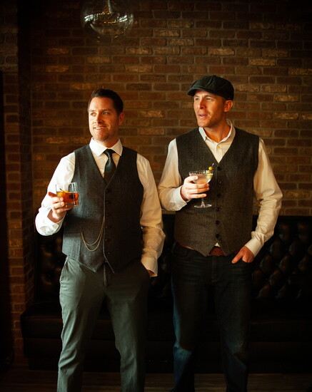 Restaurateurs Greg James and Jared DeWolf