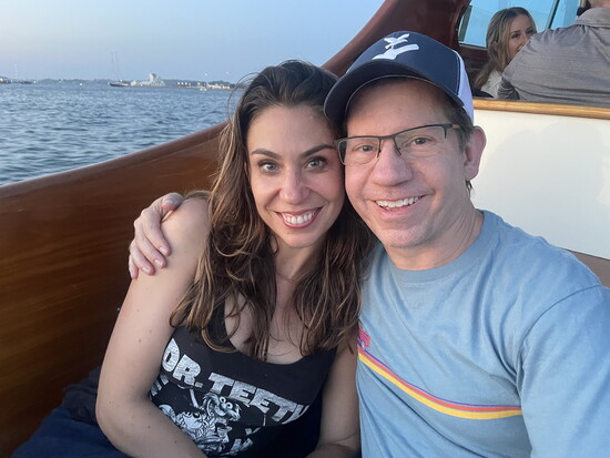 At Newport Festival.