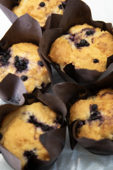 fresh muffins