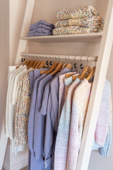 Kilte knitwear on display 