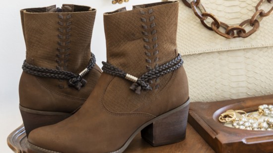 The perfect Western look with Dparz's Brown Booties