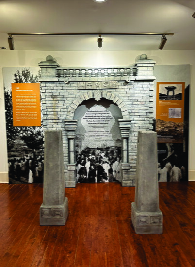 Independence Gate display