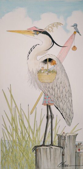 Ching Walters' - Heron Beach Girl