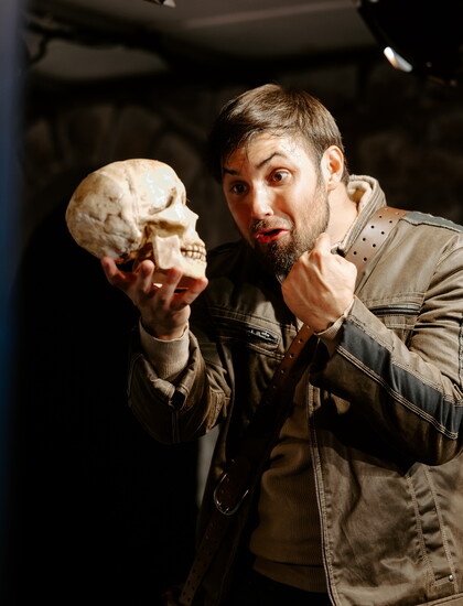 Conor Sheehan as Hamlet in HAMLET