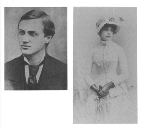 Leigh and Jessie Hunt shortly before coming to Seattle in 1886