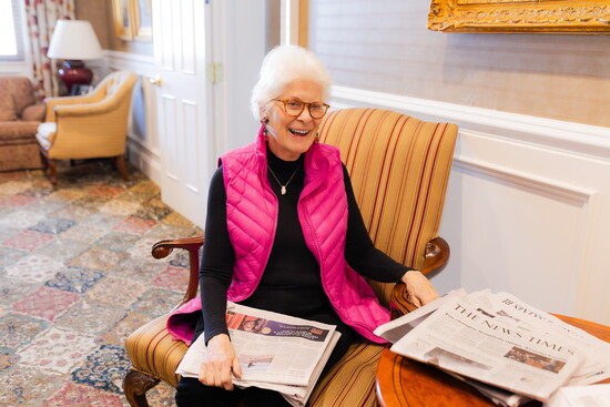 Founders Hall member Ellen Ross 