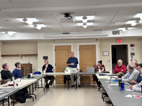 Chip Janiszewski at a recent AM Connections business meeting. 
