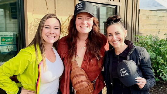 Laycee Gwyther, Aubree Taylor, Kari Hovde