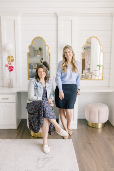 Nina Graby and Sherri Dasilva, Fountains at Gateway (not pictured, Julia Gramby)