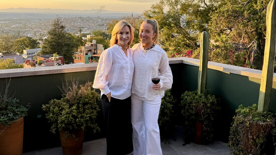 Marianne and her daughter, Maggie exploring the vibrant culture of Mexico City.