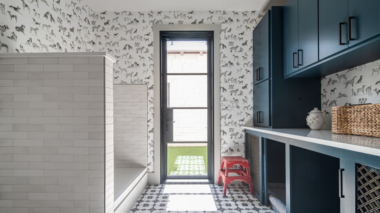 Mudrooms are evolving into multifunctional spaces that serve both people and pets.