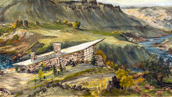 A.B. Teater, Teater's Knoll, ca. 1960, oil on canvas