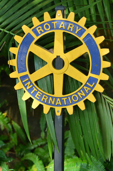 The wheel of progress: A global symbol of commitment, moving the Great Falls community forward.