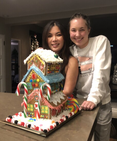 A fabulous gingerbread house