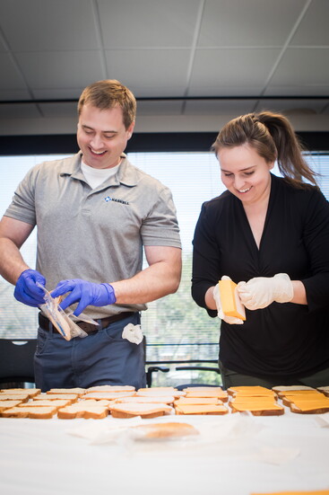 Food safety is a priority of The Sandwich Project and those who volunteer. 